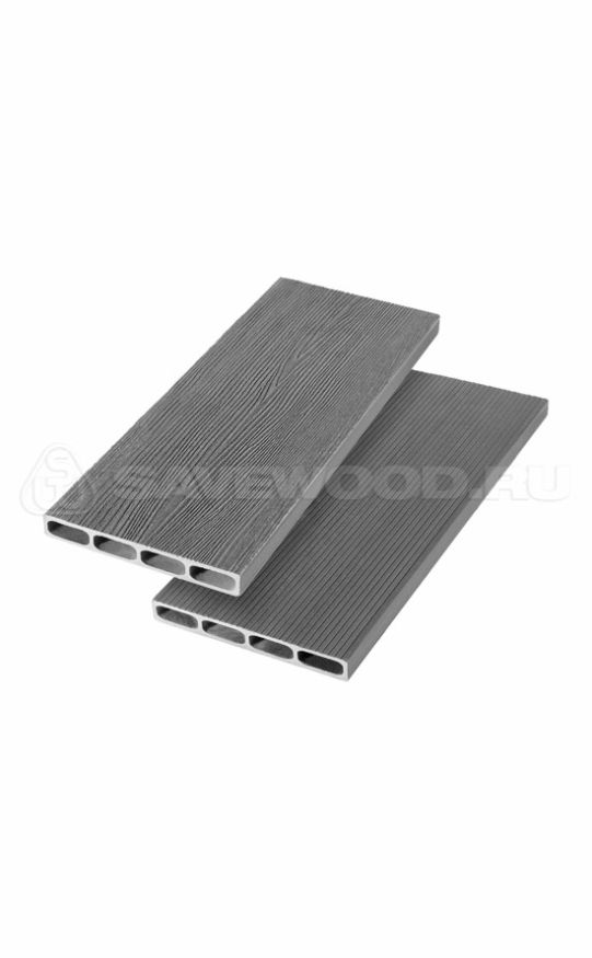 Доска для грядки из ДПК SaveWood, SW Rubus (R), Пепельный купить в Сочи