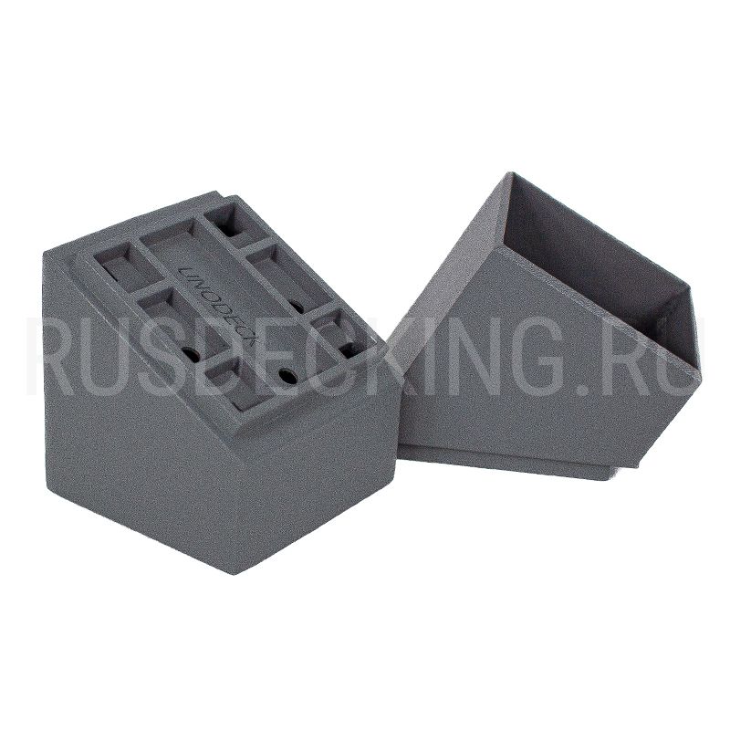 Крепление балясины наклонное RusDecking Unodeck Серый купить в Сочи