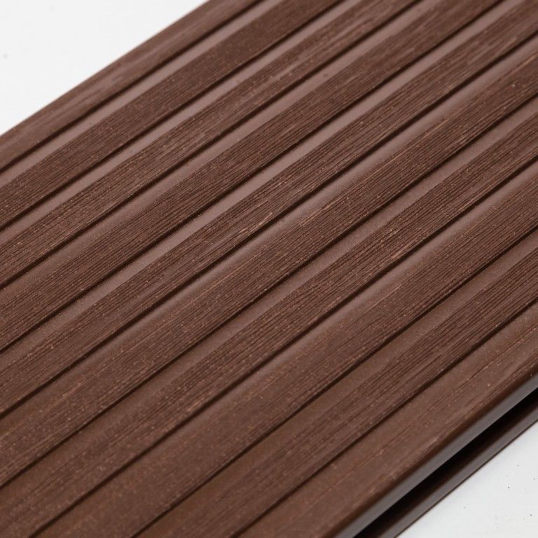 Террасная доска Ecodecking Комфорт 3D Шоколад купить в Сочи