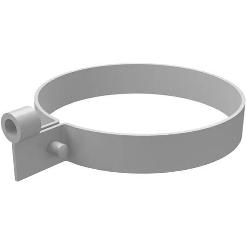 Пластиковый хомут для труб Grand Line, белого цвета купить в Сочи