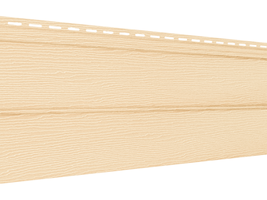 Виниловый сайдинг Ю-Пласт, Блок Хаус, Цвет Кофе с молоком. купить в Сочи