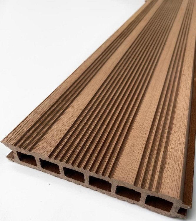 Террасная доска ДПК &amp;quot;ДеревоПласт&amp;quot; - Бесшовная, Коричневая купить в Сочи