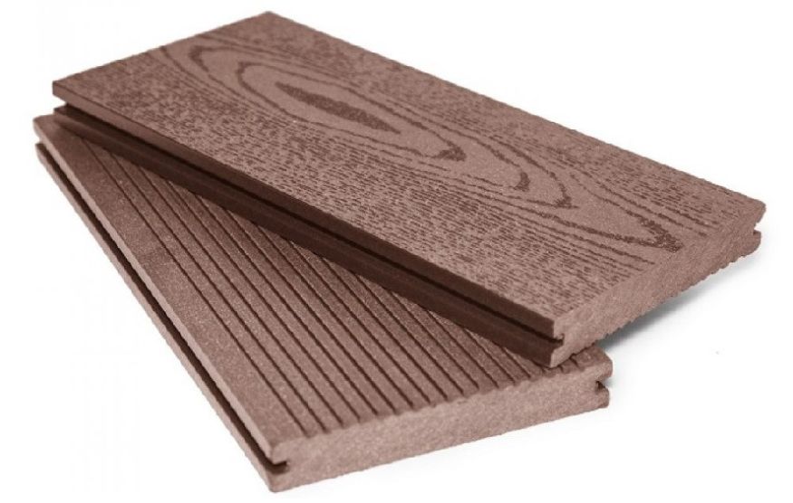 Террасная доска ДПК I-Techplast МАССИВ 3D NEW Какао купить в Сочи