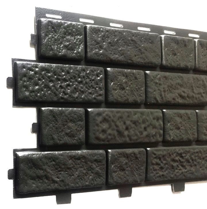 Фасадная панель Текос в цвете Графит купить в Сочи