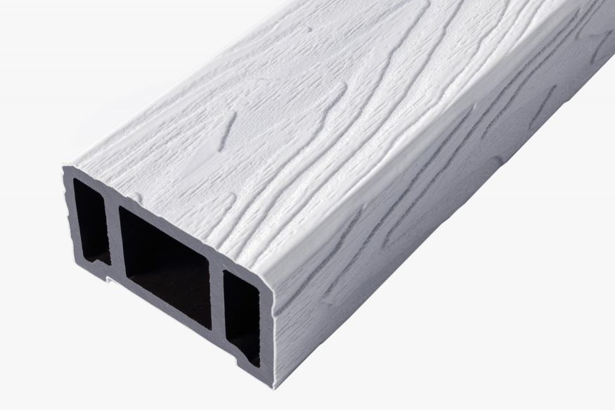 Перило ограждения ДПК 3D GardenParkett, Белый купить в Сочи