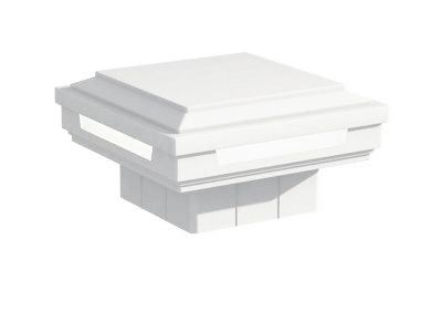 Светодиодная крышка-светильник GardenParkett, Белый купить в Сочи