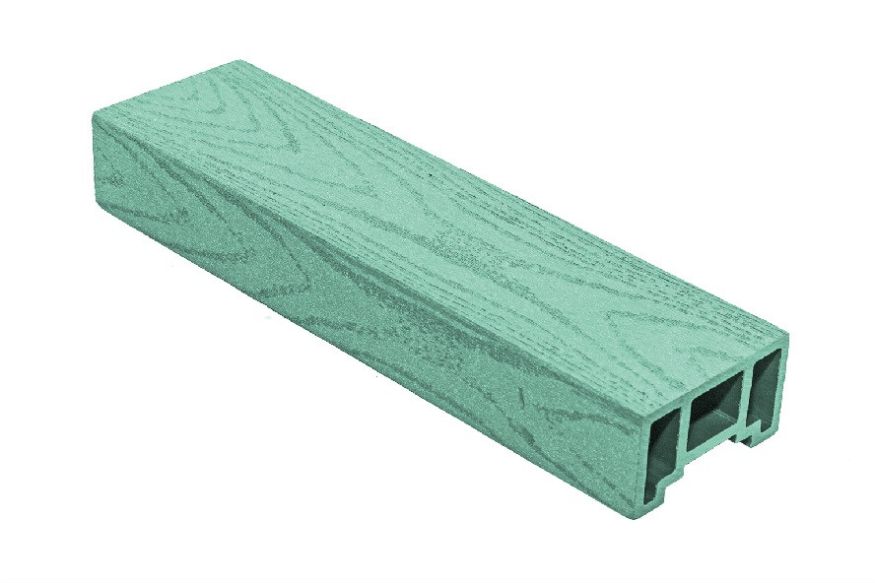 Перила из ДПК Ай-Техпласт в зеленом цвете купить в Сочи