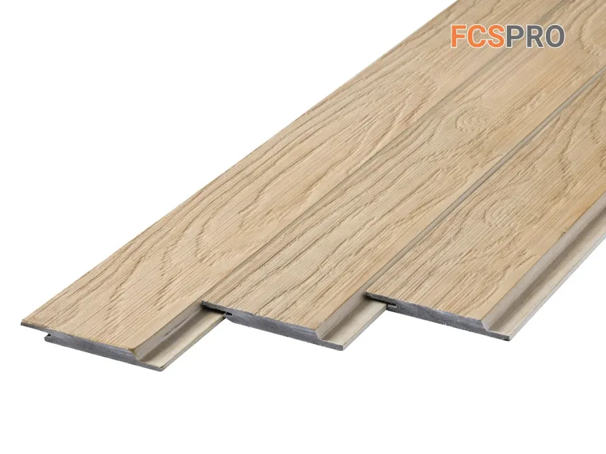 Фиброцементный сайдинг FCSPRO Click Shtil Ясень купить в Сочи