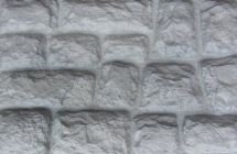 Фасадная панель Аэлит Крупный Белый Камень