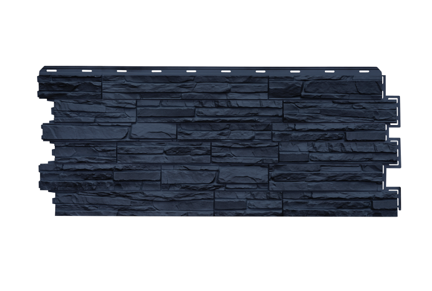 Фасадная панель Nordside, Сланец, Цвет графит купить в Сочи