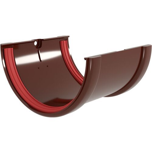 Соединитель желобов Grand Line, цвет Шоколад купить в Сочи