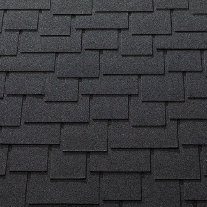 Гибкая черепица KATEPAL AMBIENT черного цвета купить в Сочи