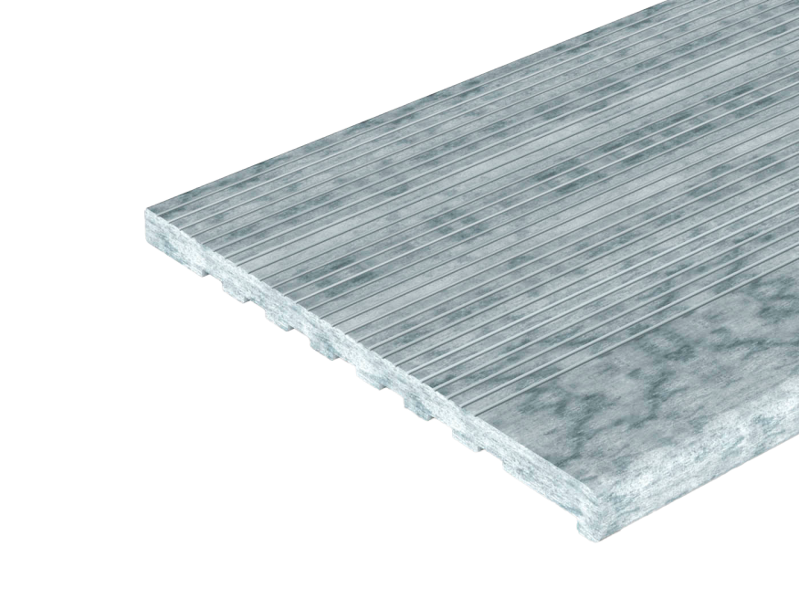 Ступени из ДПК WOODVEX Select Colorite Бело-серый купить в Сочи