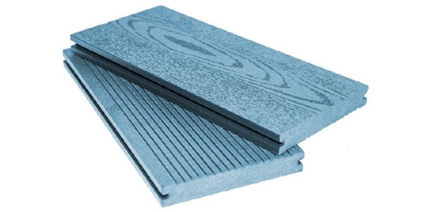 Террасная доска ДПК I-Techplast МАССИВ 3D NEW Синий купить в Сочи