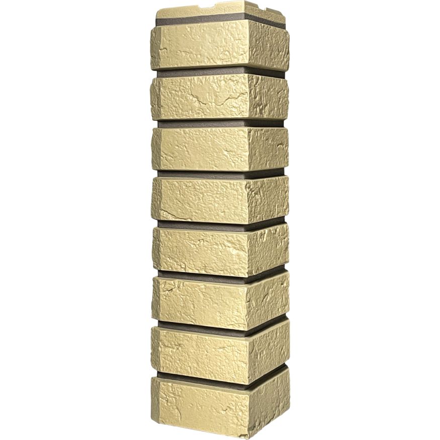 Наружный угол FineBer, Баварский кирпич, песочного цвета. купить в Сочи