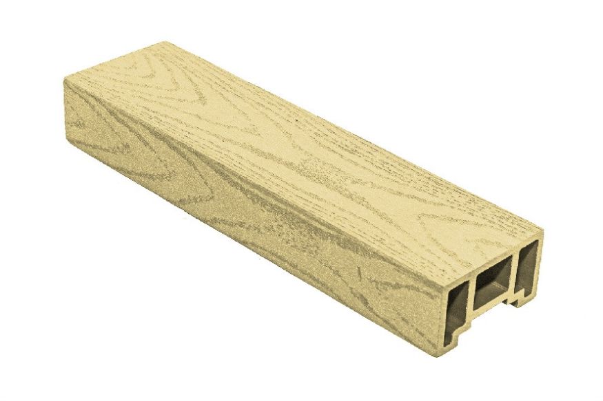 Перила из ДПК AЙ-ТЕХПЛАСТ золотистого цвета купить в Сочи