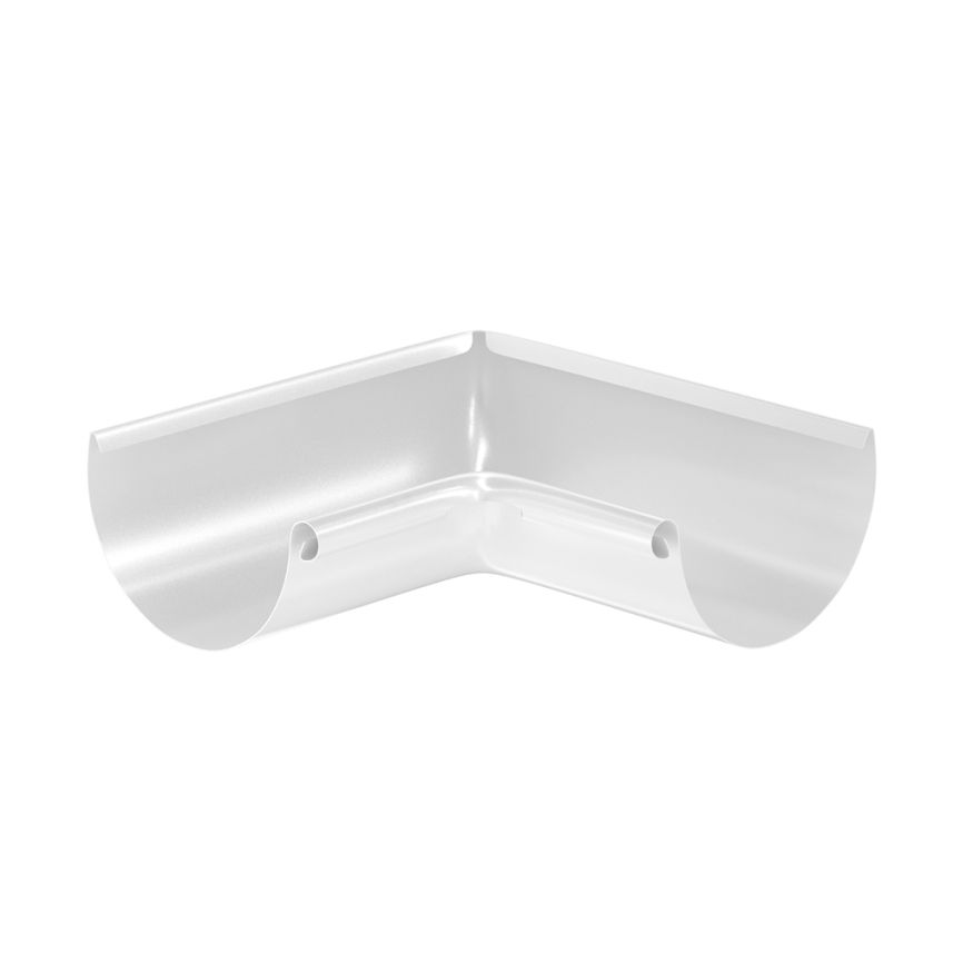 Угол желоба внутренний Aquasystem, RAL 9003 Белый 150/100 купить в Сочи