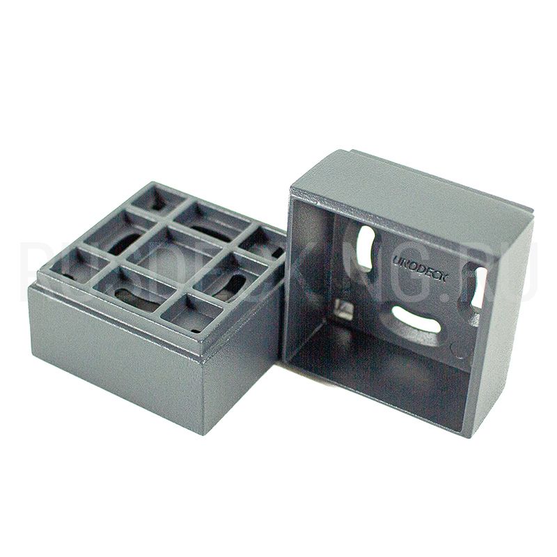 Крепление балясины прямое RusDecking Unodeck Серый купить в Сочи