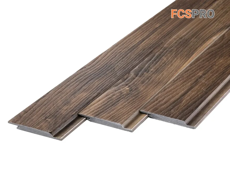 Фиброцементный сайдинг FCSPRO Click Shtil Термо ель купить в Сочи