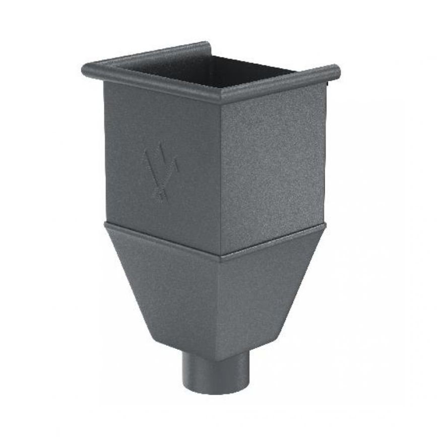 Водосборная воронка удлиненная Aquasystem RR 23 Маренго матовая 125/90 купить в Сочи