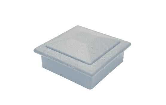 Верхняя крышка столба GardenParkett в сером цвете купить в Сочи