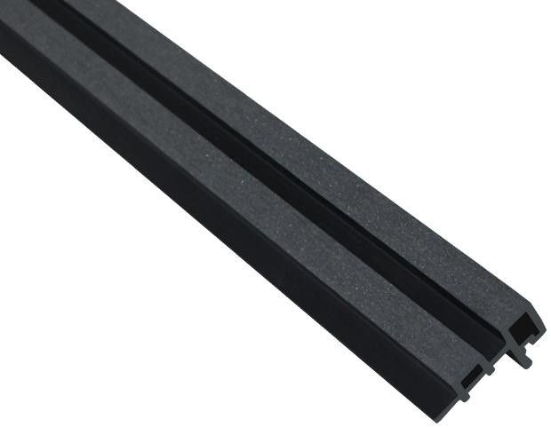 Угловая деталь для шлифованной черной панели ДПК Outdoor купить в Сочи