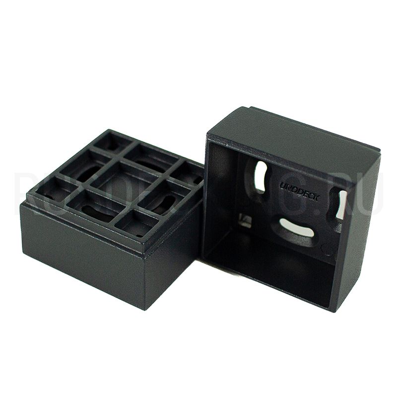 Крепление балясины прямое RusDecking Unodeck Графит купить в Сочи