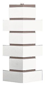 Угол T-Сайдинг, Кирпич Модерн Белый купить в Сочи