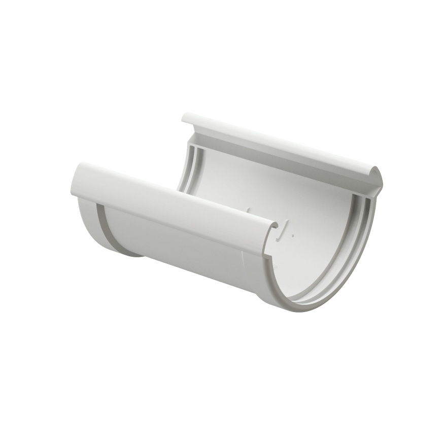 Соединитель желоба Docke Lux, Пломбир купить в Сочи