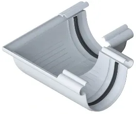 Угол желоба 90°, Альта-Профиль, Элит Белый купить в Сочи