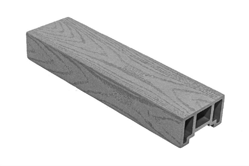 Перила из ДПК АЙ-ТЕХПЛАСТ серого цвета купить в Сочи