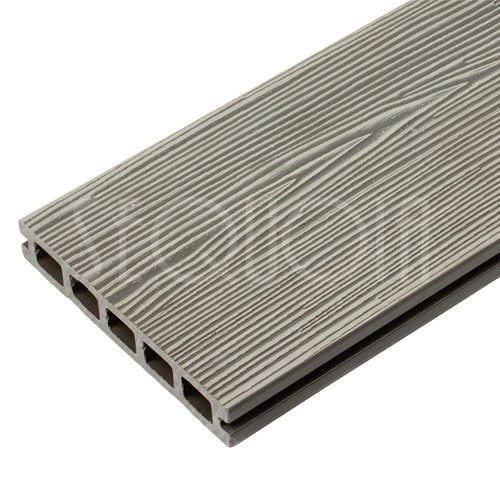 Доска террасная ДПК SEQUOIA, DUAL 3D WOOD, GRAY купить в Сочи