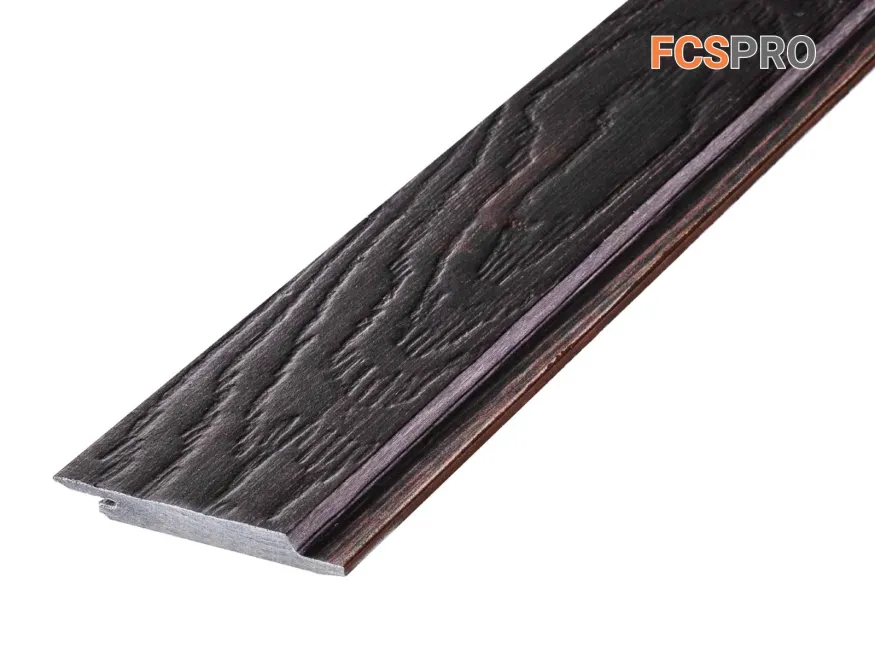 Фиброцементный сайдинг FCSPRO Click Shtil Обоженное дерево купить в Сочи