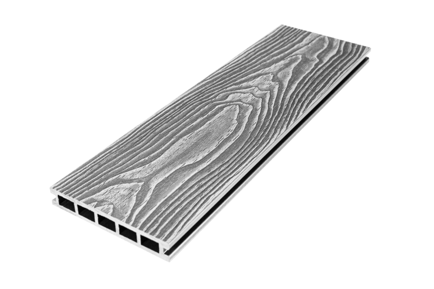 Террасная доска ДПК GardenParkett Патио, Серый купить в Сочи