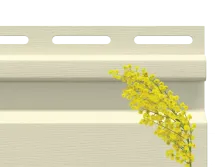 Виниловый сайдинг ТЕХНОНИКОЛЬ Брус, Мимоза