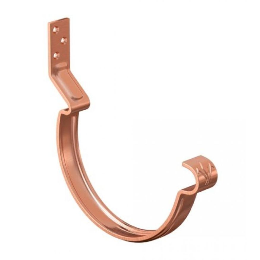 Короткий крюк для крепления желоба Aquasystem, медь 150/100 купить в Сочи