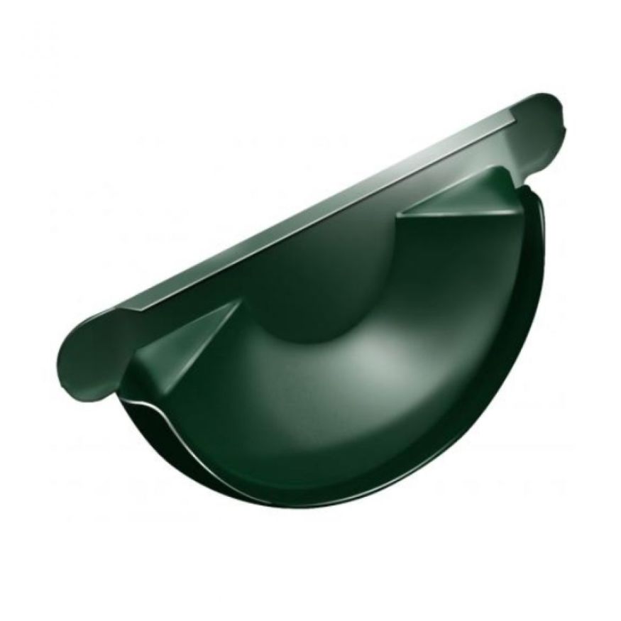 Заглушка для водосточного желоба Grand Line, Зеленый (RAL 6005) купить в Сочи