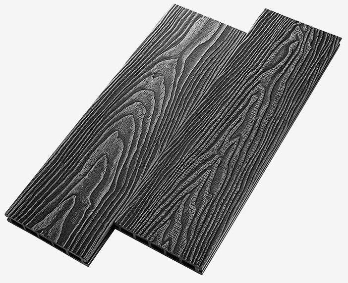 Террасная доска ДПК RusDecking Unodeck Vintage - Графит купить в Сочи