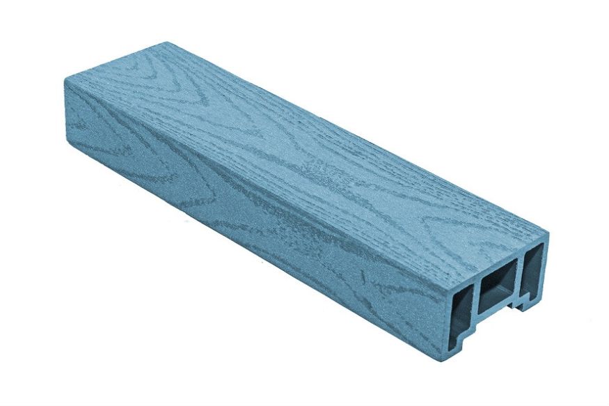 Перила из ДПК Aй-Техпласт синего цвета купить в Сочи