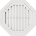 Вентиляционная решётка фронтальная восьмиугольная, белая. купить в Сочи