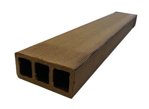 Перила из дерева и пластика (венге и коричневый) купить в Сочи