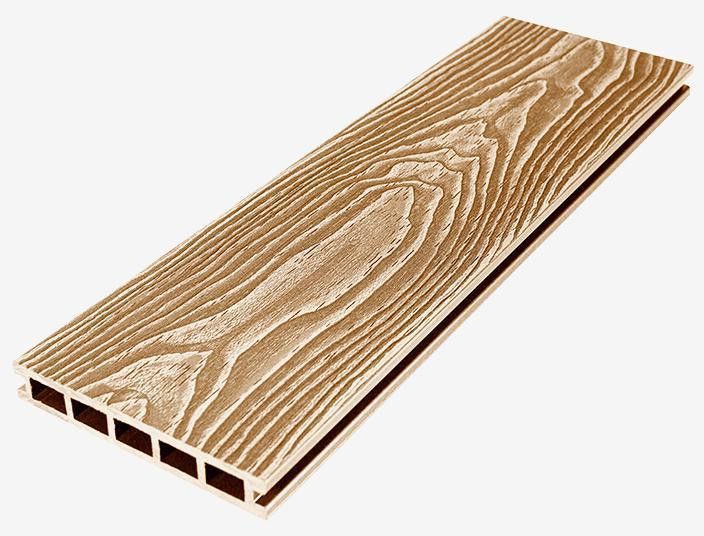 Террасная доска ДПК RusDecking Unodeck Vintage - Орех купить в Сочи