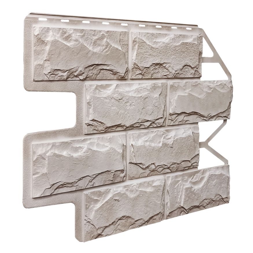 Фасадная панель FineBer Блок, Светло-коричневый купить в Сочи