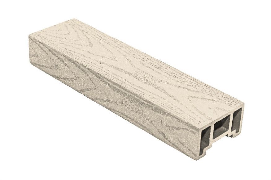 Перила ДПК АЙ-ТЕХПЛАСТ цвет слоновой кости купить в Сочи