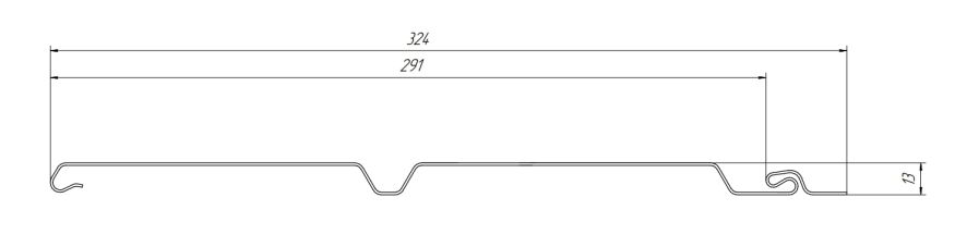 Виниловый сайдинг Grand Line Double-брус Цвет: Темный дуб купить в Сочи