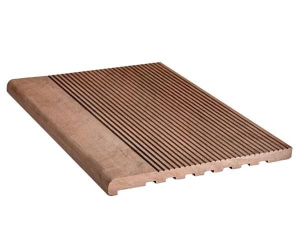 Ступень из ДПК Dortmax цвет кофе купить в Сочи