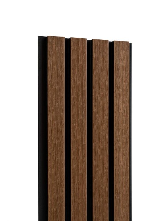 Реечная фасадная панель Ecodecking Скай Коэкструзия Тик купить в Сочи