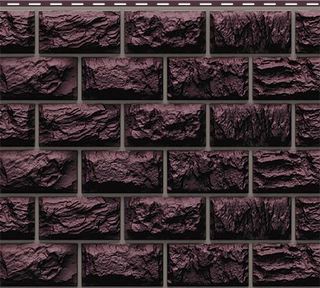 Фасадная панель Доломит, Альпийский премиум, цвет Венге. купить в Сочи