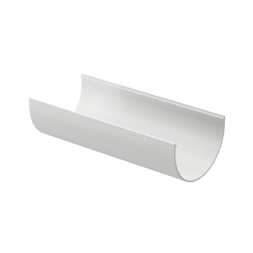 Водосточный желоб Docke Standard 3 м, Белый купить в Сочи