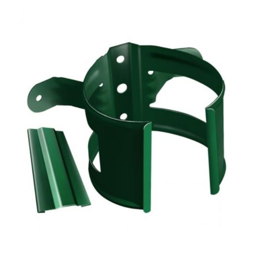 Кронштейн для труб (на древесину), Grand Line, Зеленый (RAL 6005) купить в Сочи